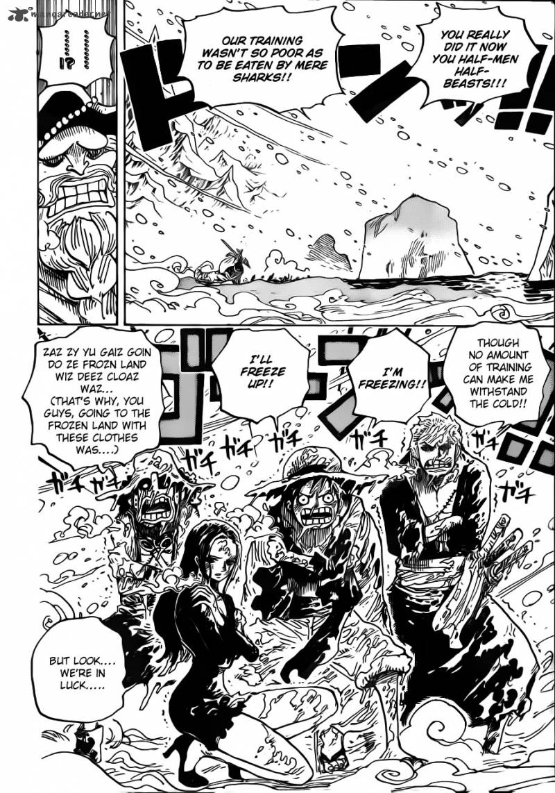One Piece Chapter 661 - Page 10 in English