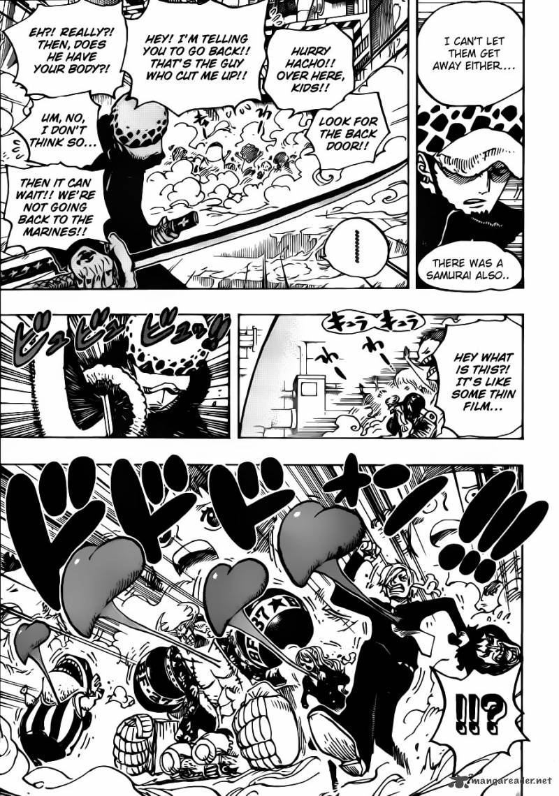 One Piece Chapter 661 - Page 13 in English