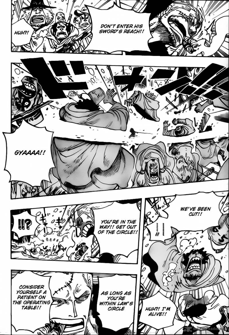 One Piece Chapter 661 - Page 18 in English