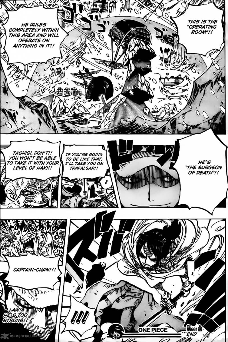 One Piece Chapter 661 - Page 19 in English