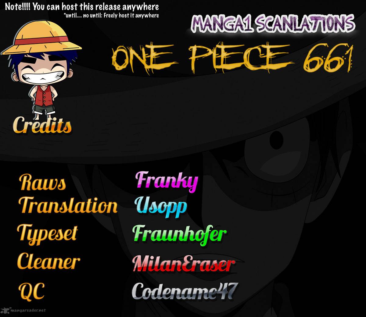One Piece Chapter 661 - Page 20 in English