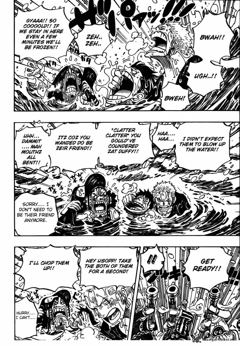 One Piece Chapter 661 - Page 4 in English