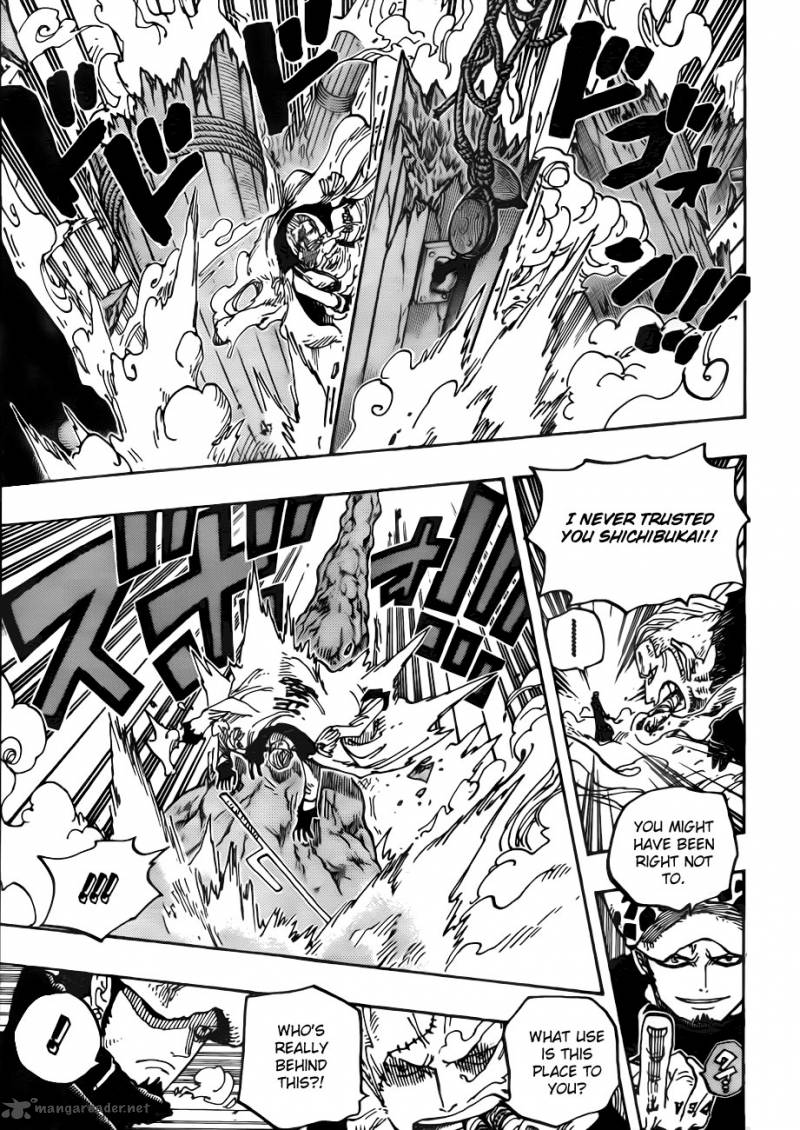 One Piece Chapter 662 - Page 15 in English
