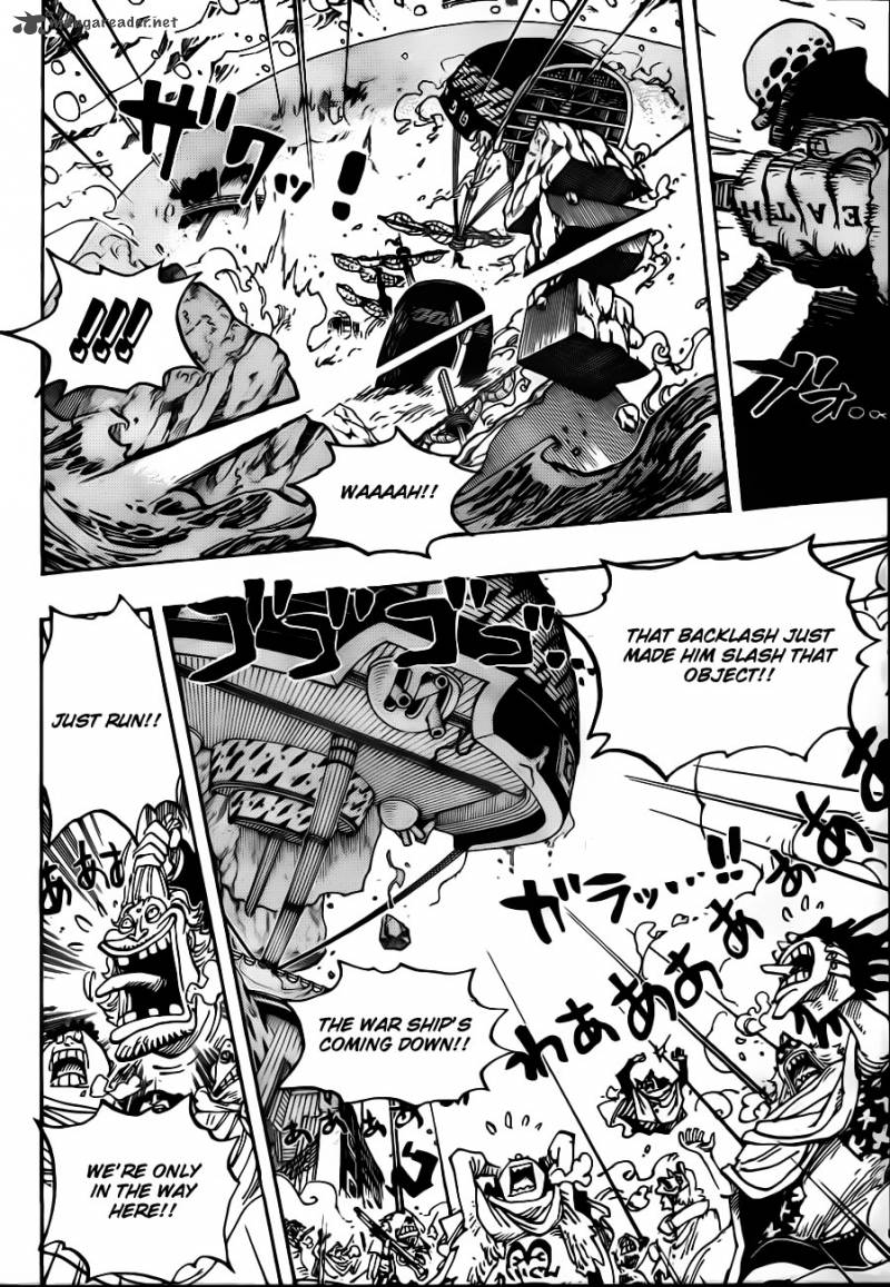 One Piece Chapter 662 - Page 8 in English