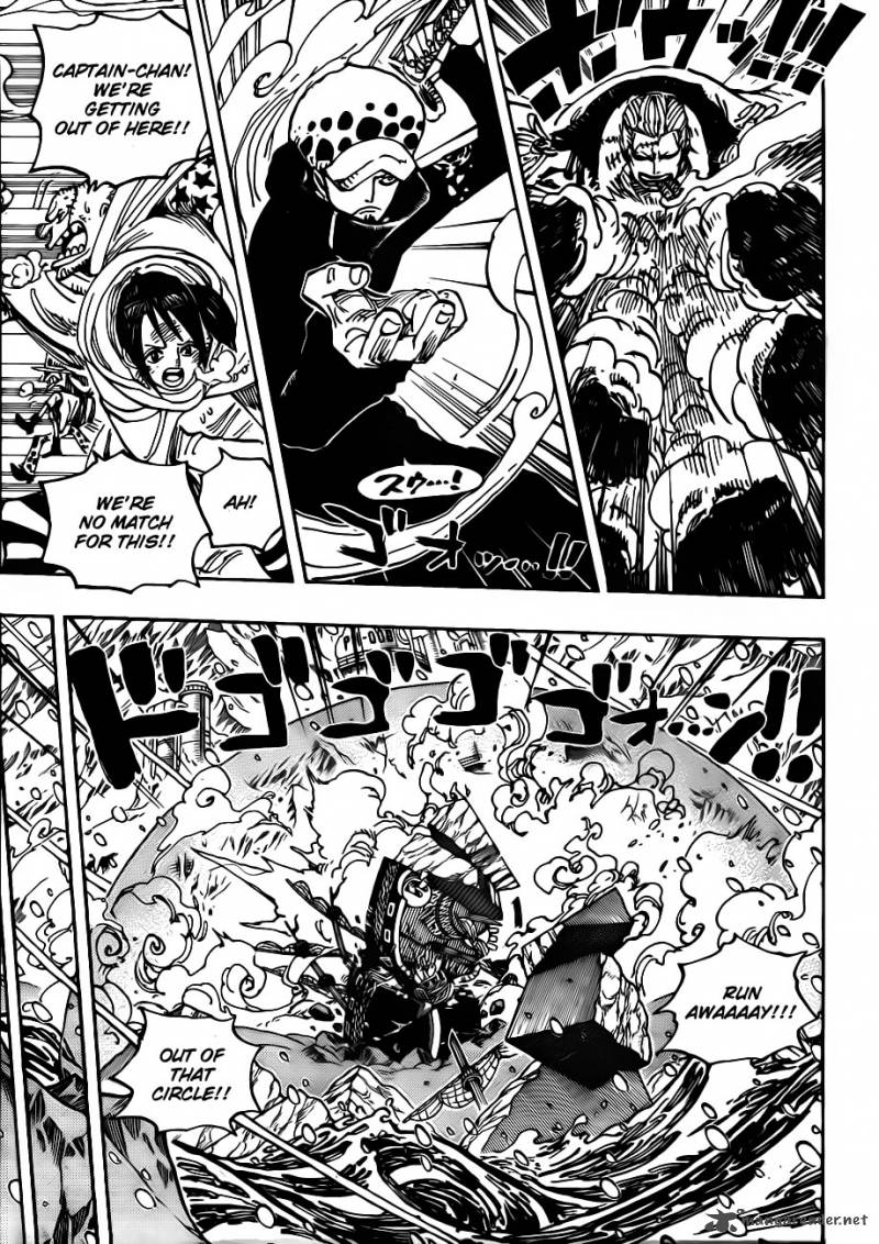 One Piece Chapter 662 - Page 9 in English