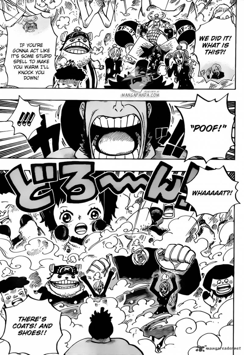 One Piece Chapter 663 - Page 11 in English