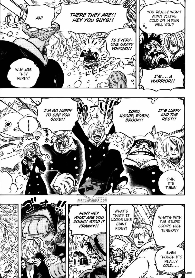 One Piece Chapter 663 - Page 13 in English