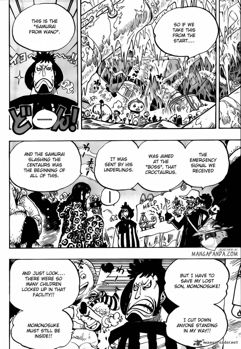 One Piece Chapter 663 - Page 16 in English
