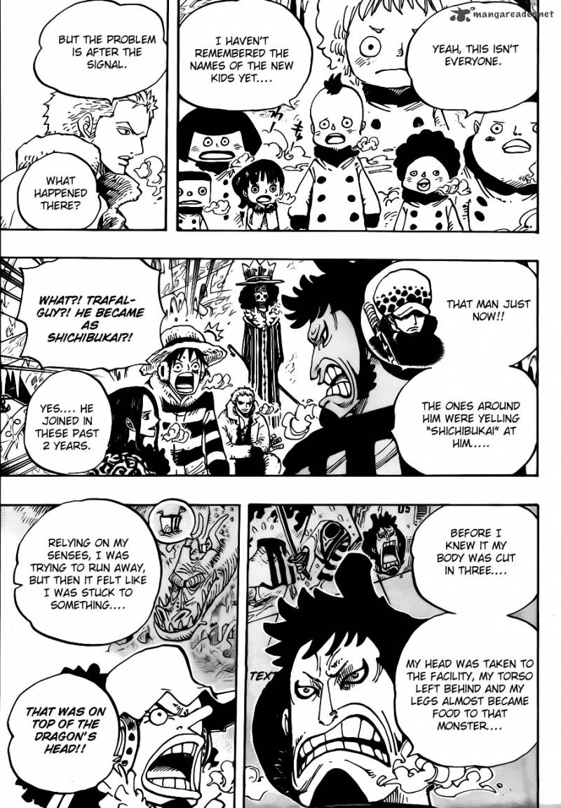 One Piece Chapter 663 - Page 17 in English