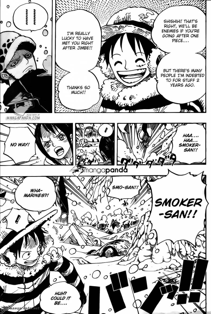 One Piece Chapter 663 - Page 5 in English