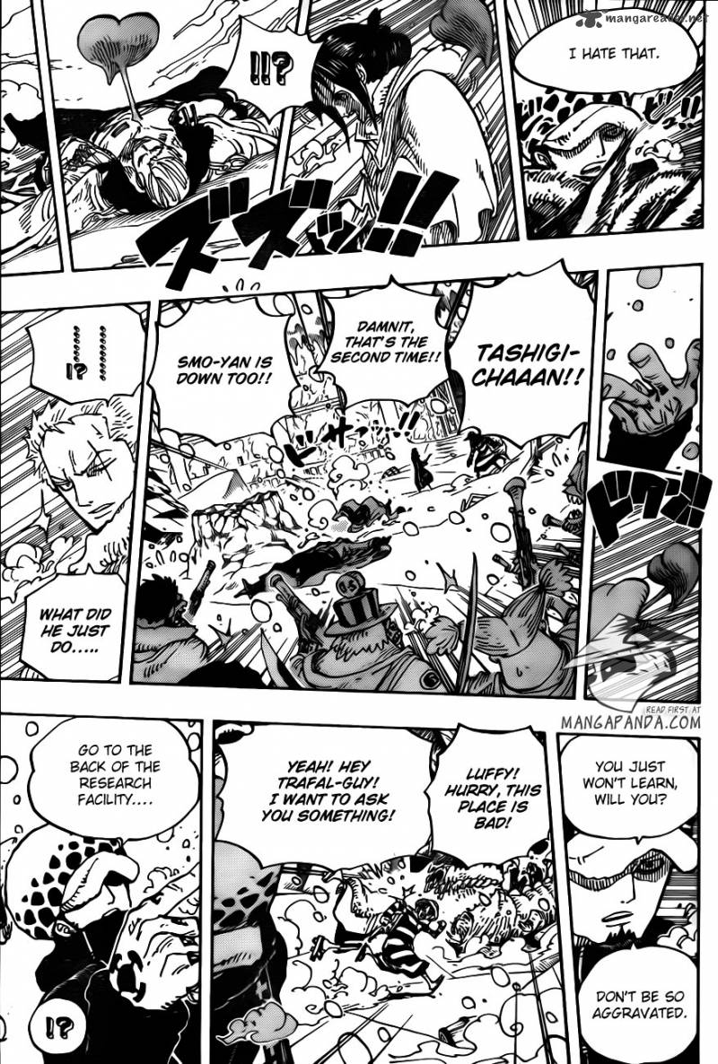 One Piece Chapter 663 - Page 7 in English