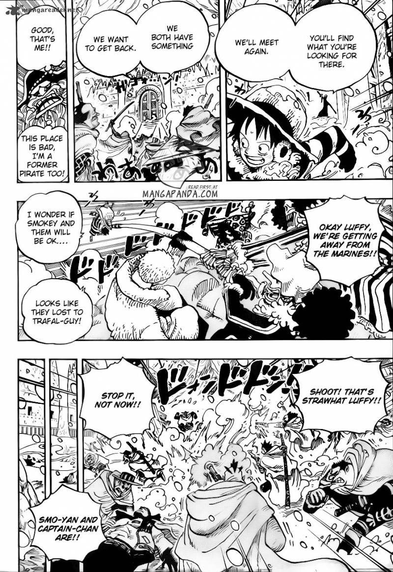 One Piece Chapter 663 - Page 8 in English
