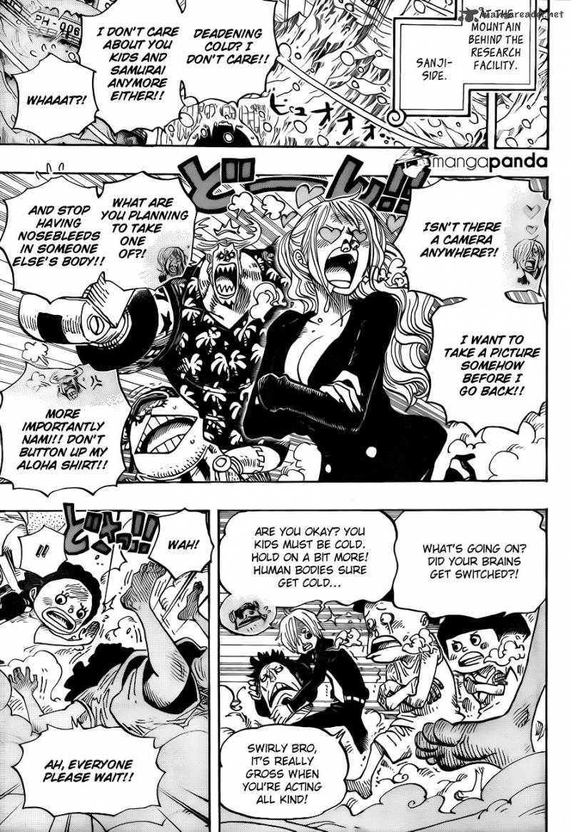One Piece Chapter 663 - Page 9 in English