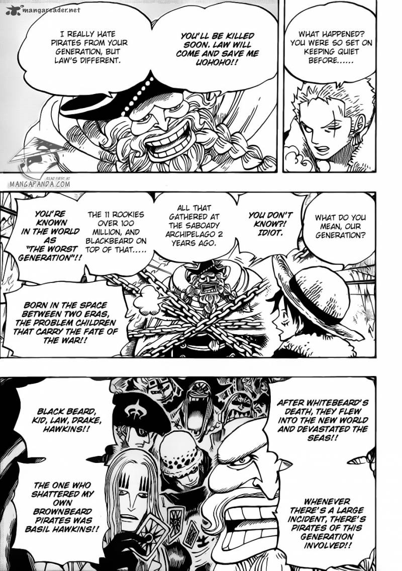 One Piece Chapter 664 - Page 10 in English