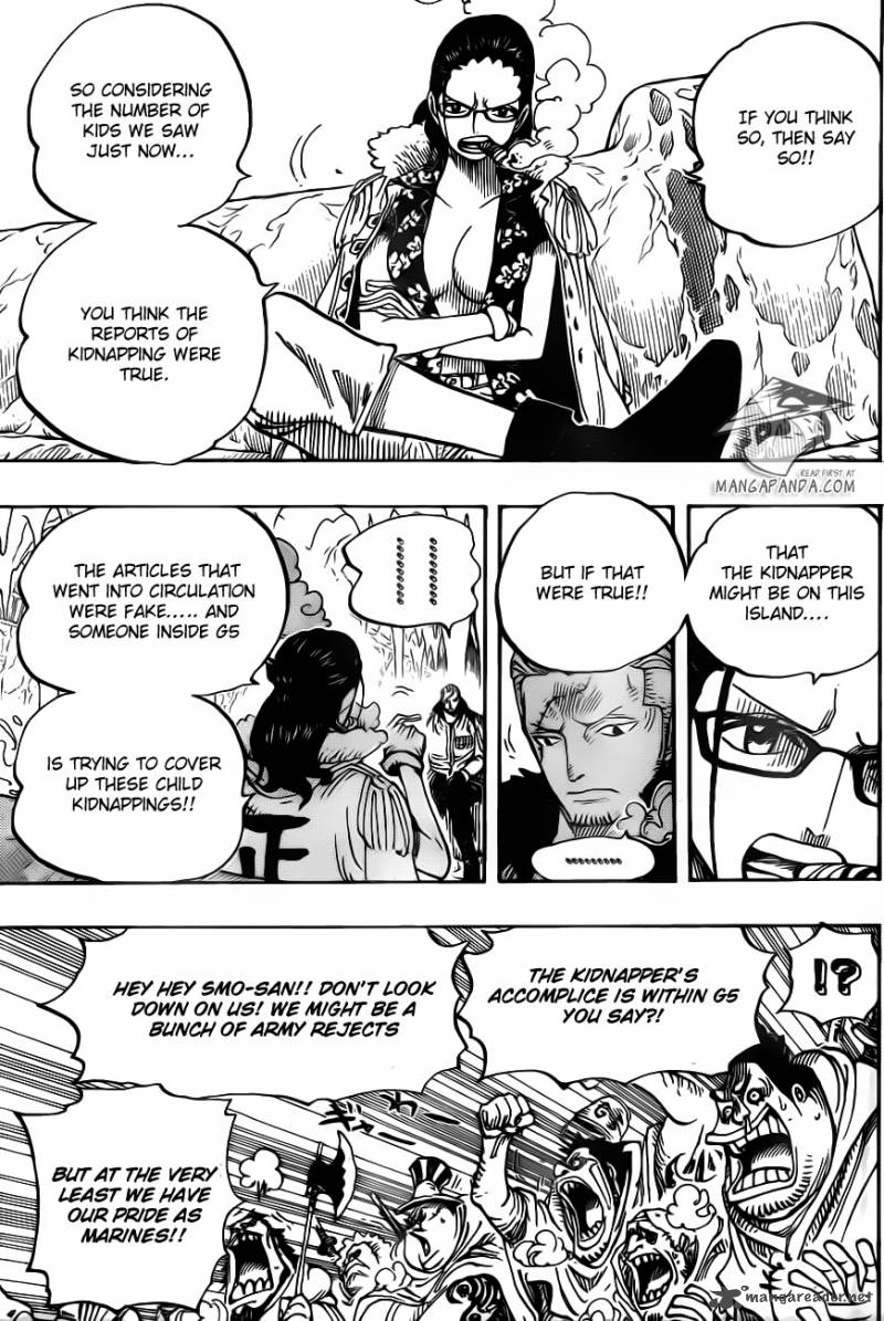 One Piece Chapter 664 - Page 4 in English