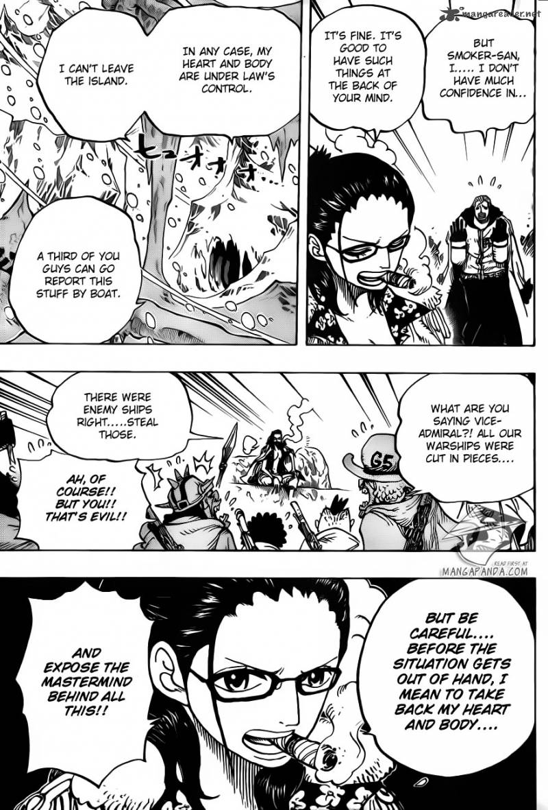 One Piece Chapter 664 - Page 6 in English