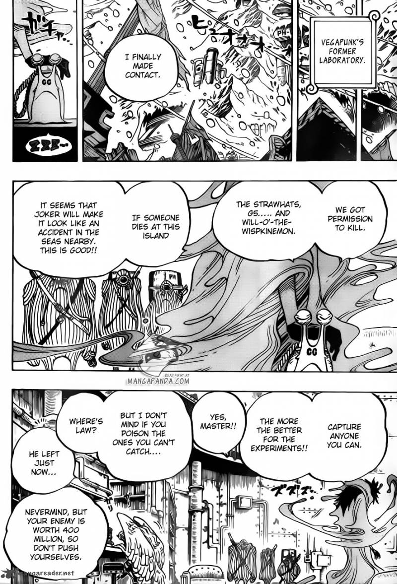 One Piece Chapter 664 - Page 7 in English