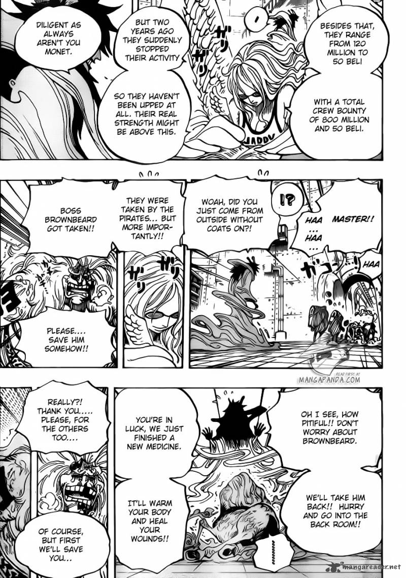 One Piece Chapter 664 - Page 8 in English