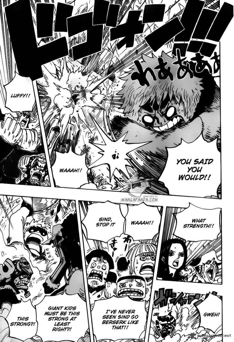One Piece Chapter 665 - Page 11 in English