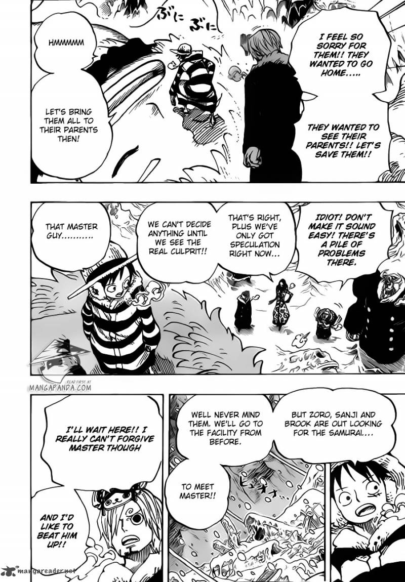 One Piece Chapter 665 - Page 14 in English