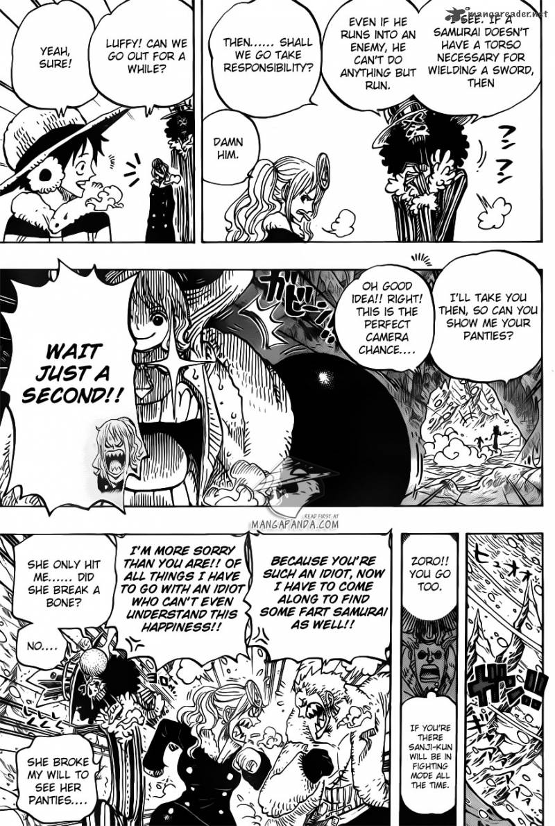 One Piece Chapter 665 - Page 3 in English
