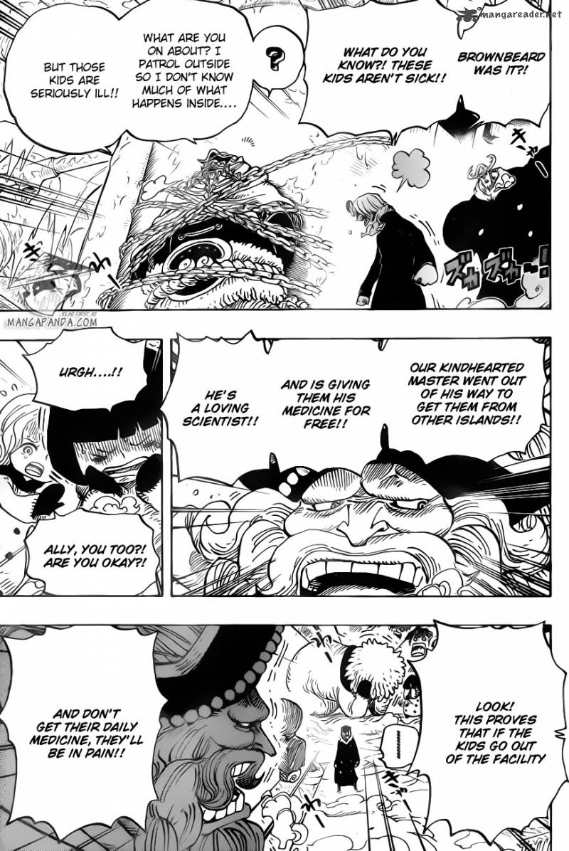 One Piece Chapter 665 - Page 7 in English