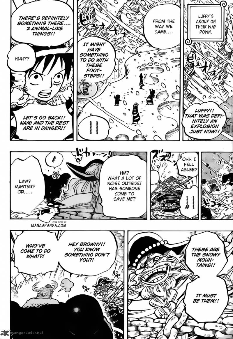 One Piece Chapter 666 - Page 10 in English