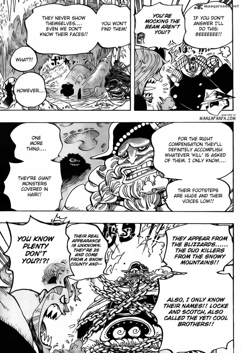 One Piece Chapter 666 - Page 11 in English