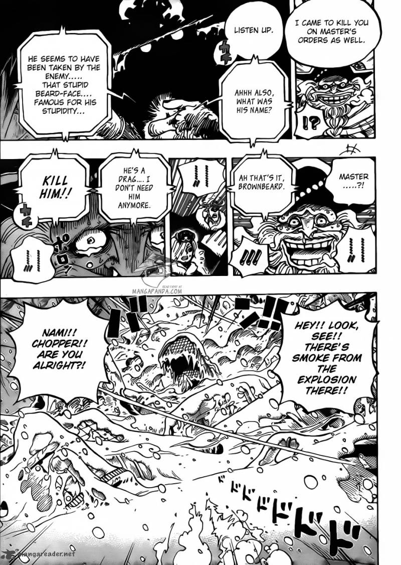 One Piece Chapter 666 - Page 13 in English