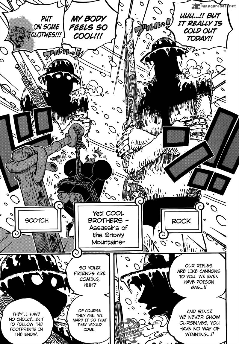 One Piece Chapter 667 - Page 8 in English