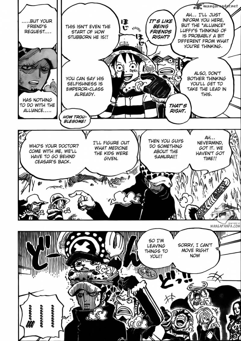 One Piece Chapter 668 - Page 10 in English