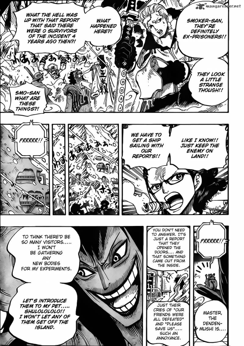 One Piece Chapter 668 - Page 15 in English