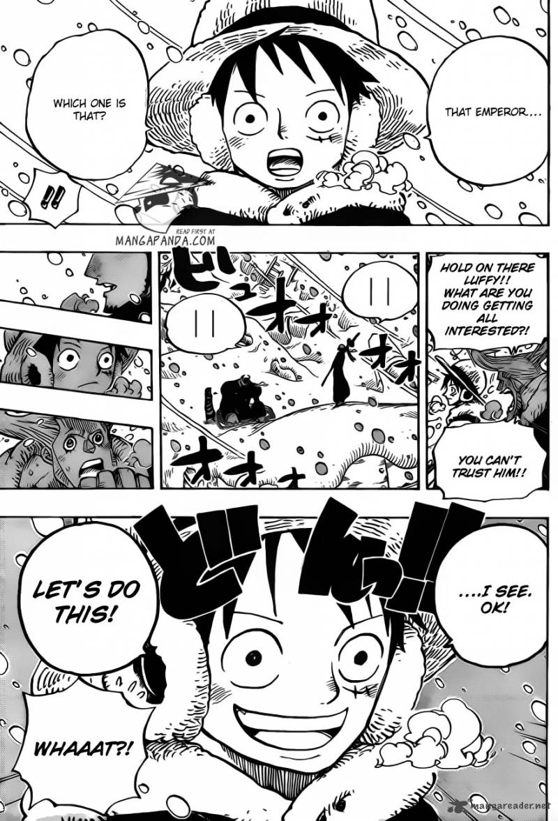 One Piece Chapter 668 - Page 3 in English