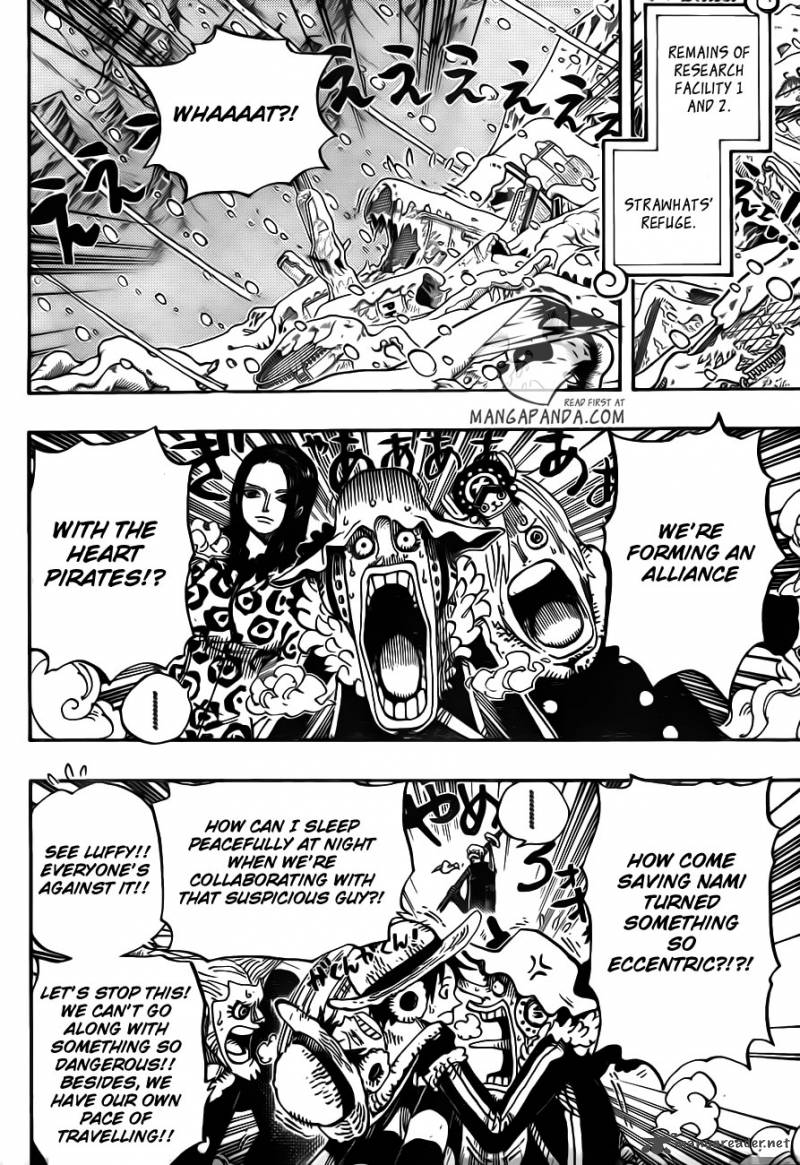 One Piece Chapter 668 - Page 4 in English