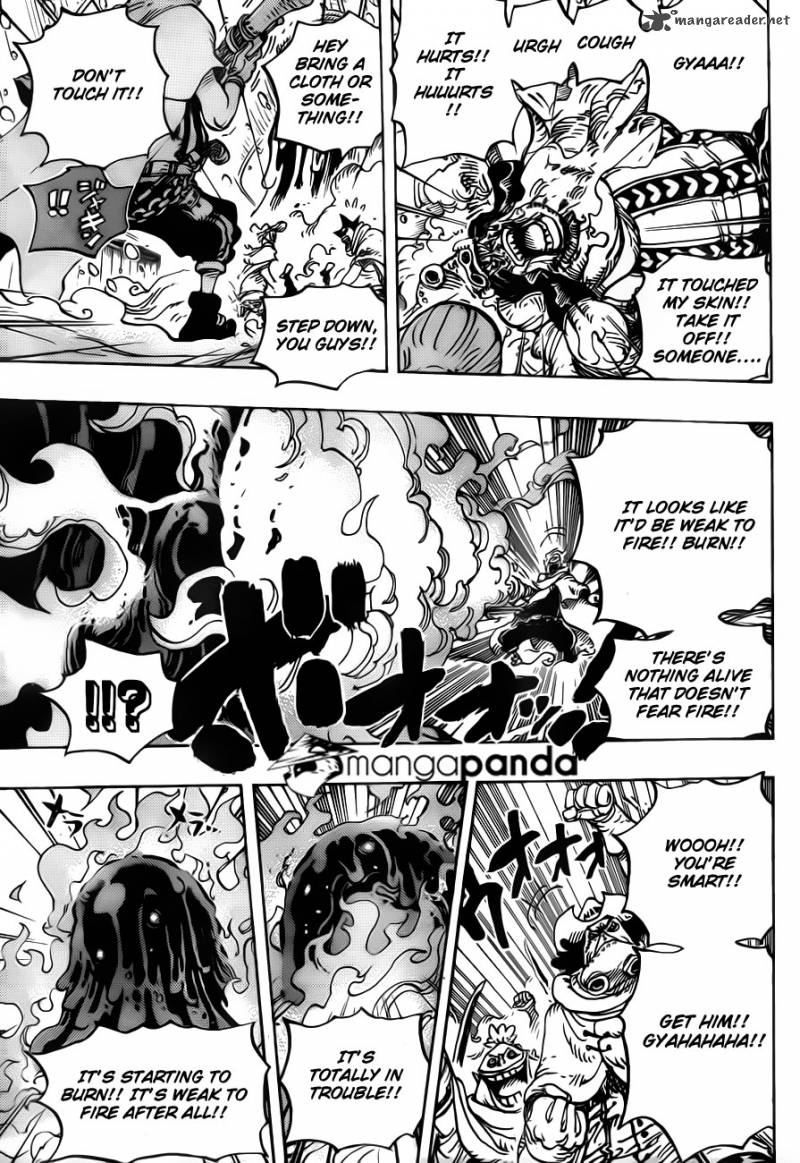 One Piece Chapter 670 - Page 11 in English