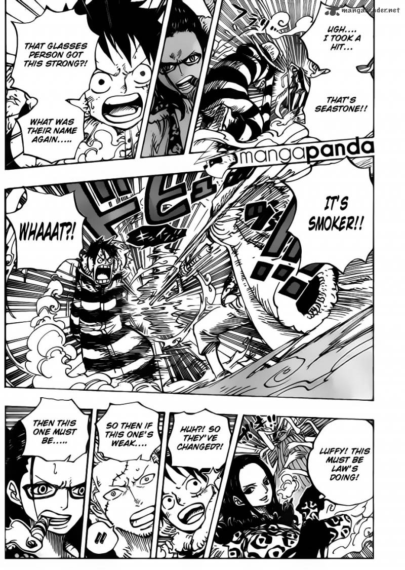 One Piece Chapter 670 - Page 5 in English