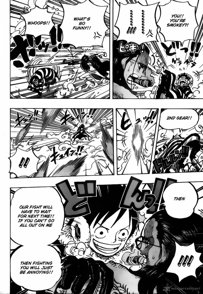 One Piece Chapter 670 - Page 6 in English
