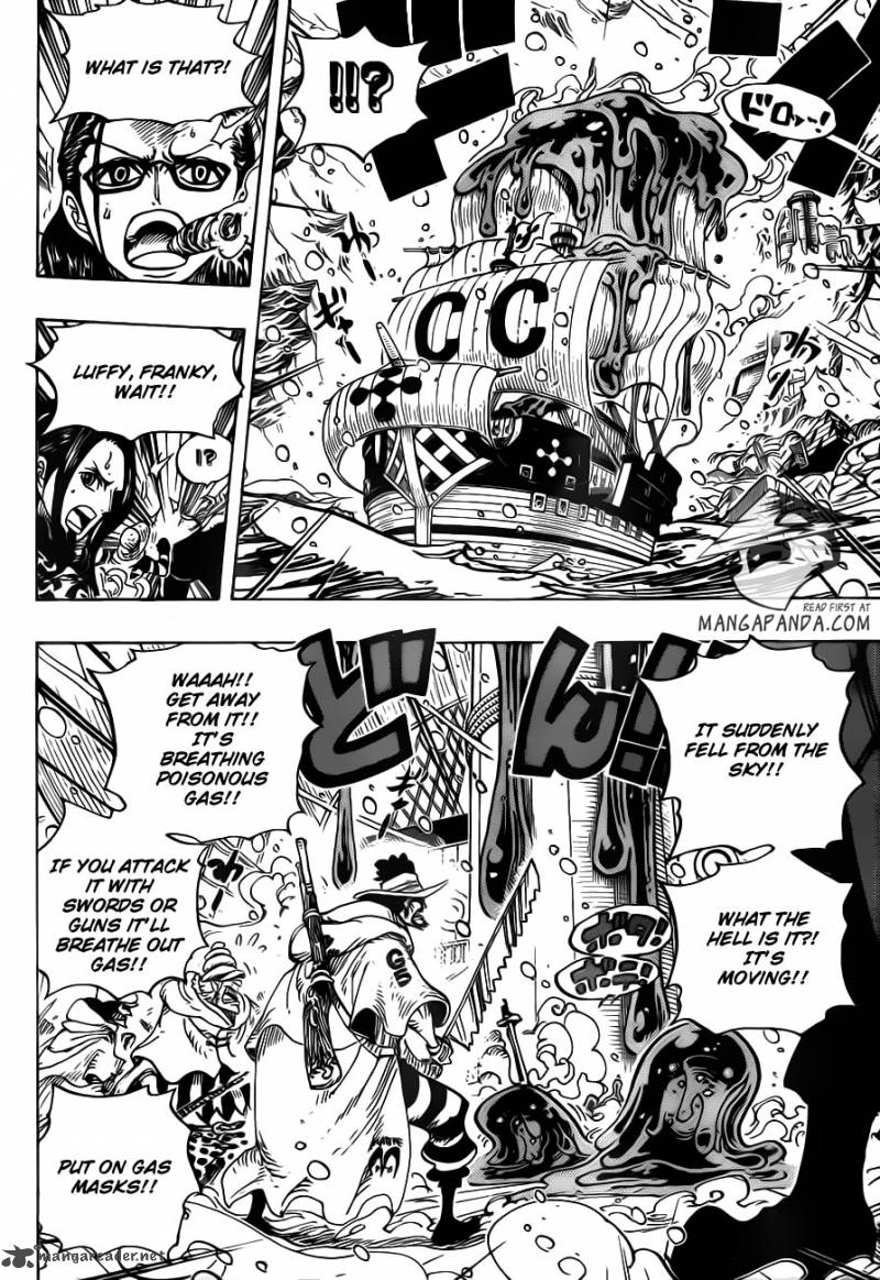 One Piece Chapter 670 - Page 8 in English