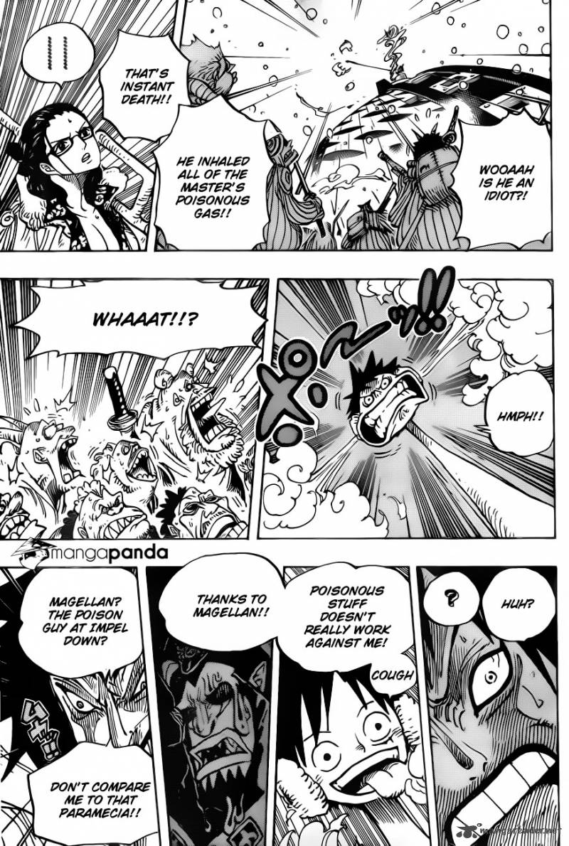 One Piece Chapter 671 - Page 9 in English