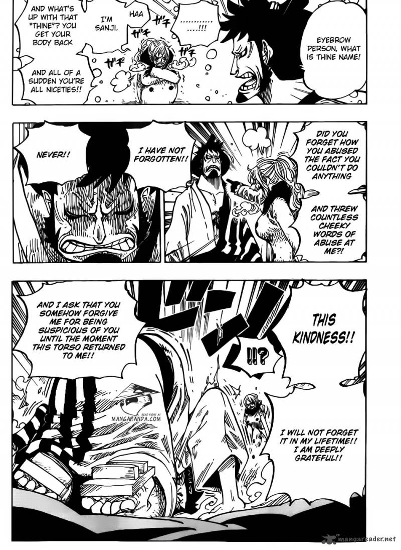 One Piece Chapter 672 - Page 15 in English