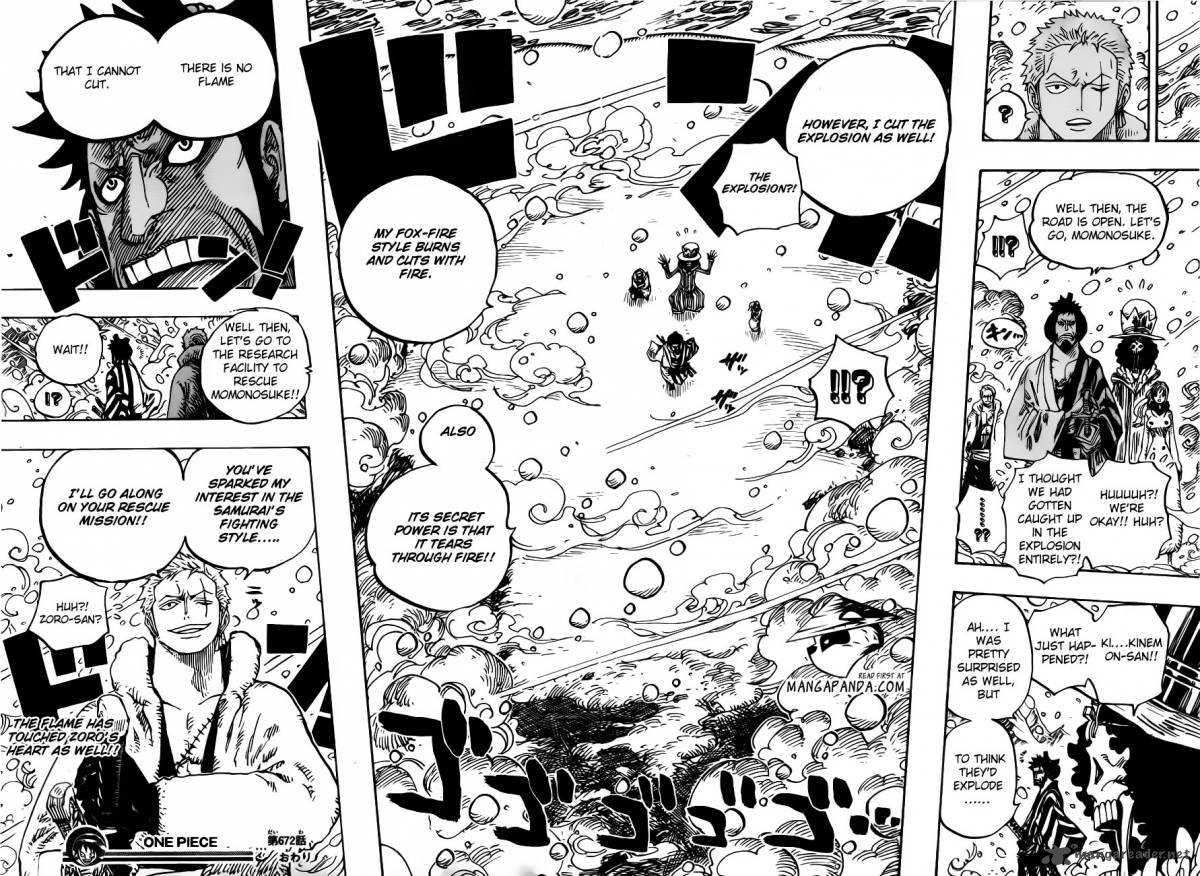 One Piece Chapter 672 - Page 18 in English