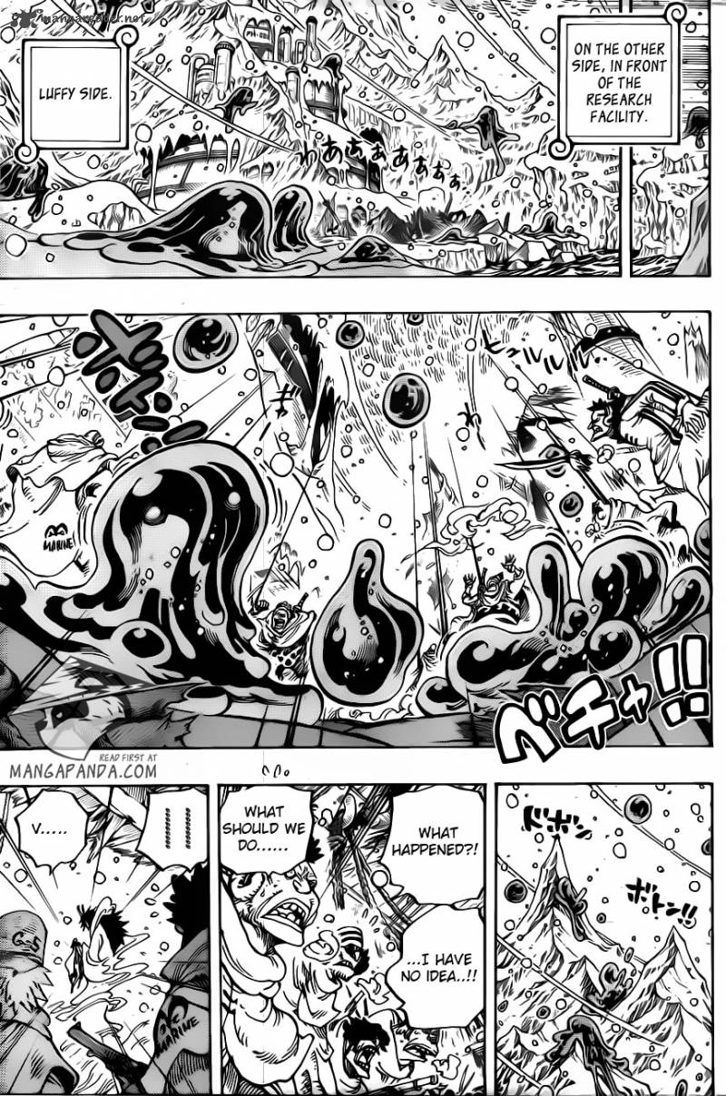 One Piece Chapter 672 - Page 5 in English