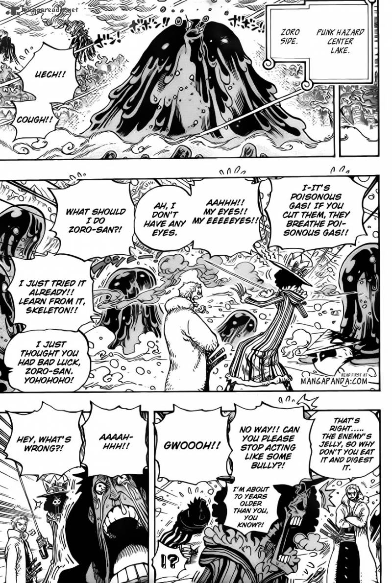 One Piece Chapter 672 - Page 9 in English