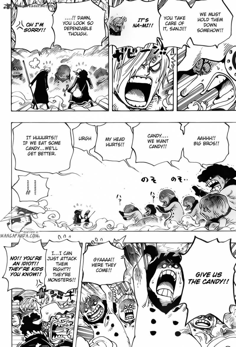 One Piece Chapter 673 - Page 6 in English