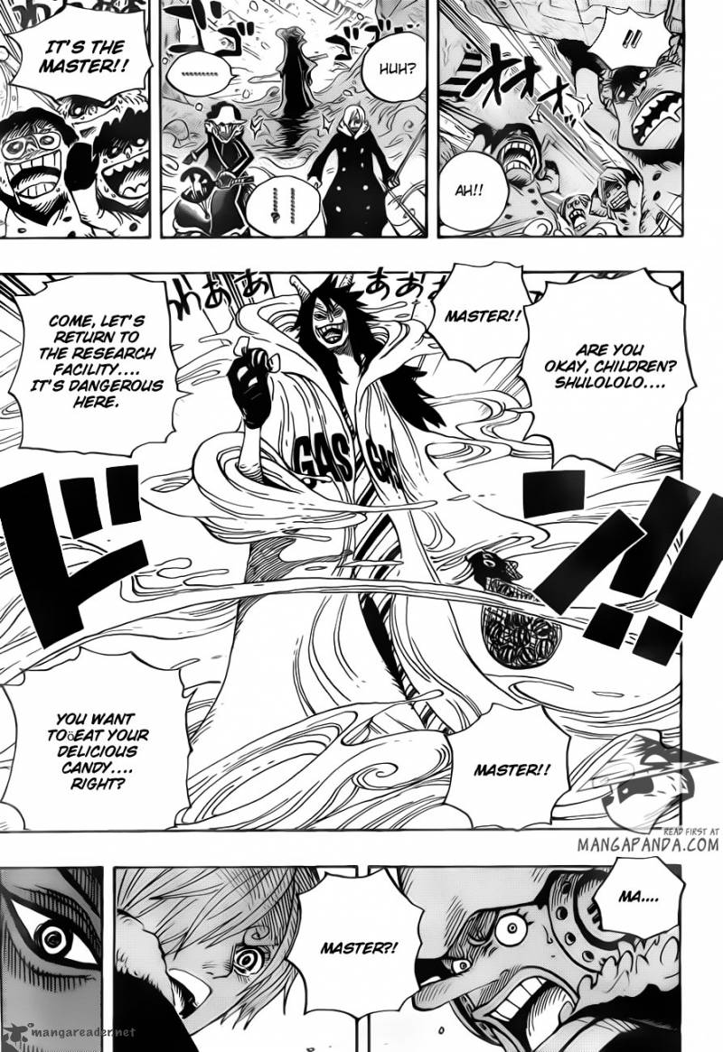 One Piece Chapter 673 - Page 7 in English