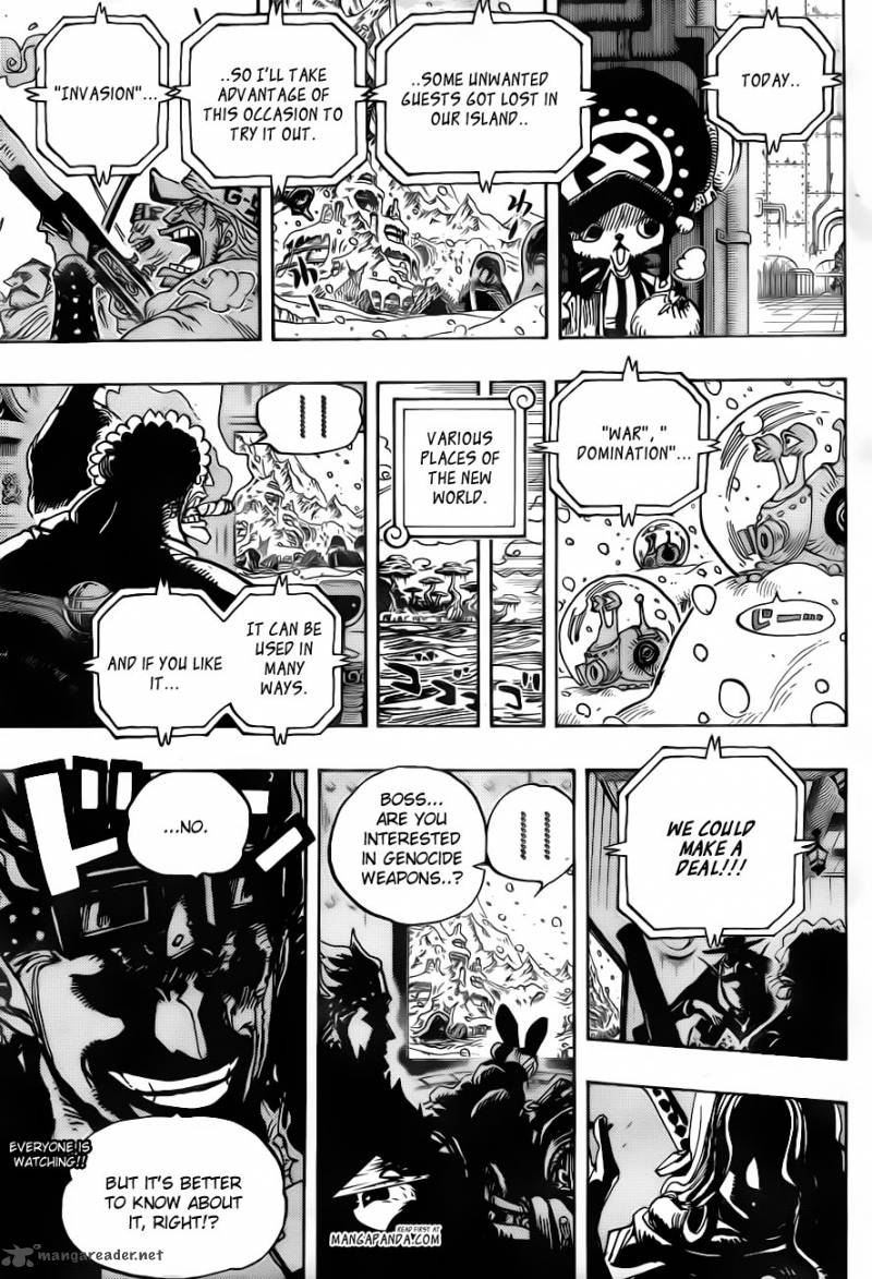 One Piece Chapter 674 - Page 17 in English
