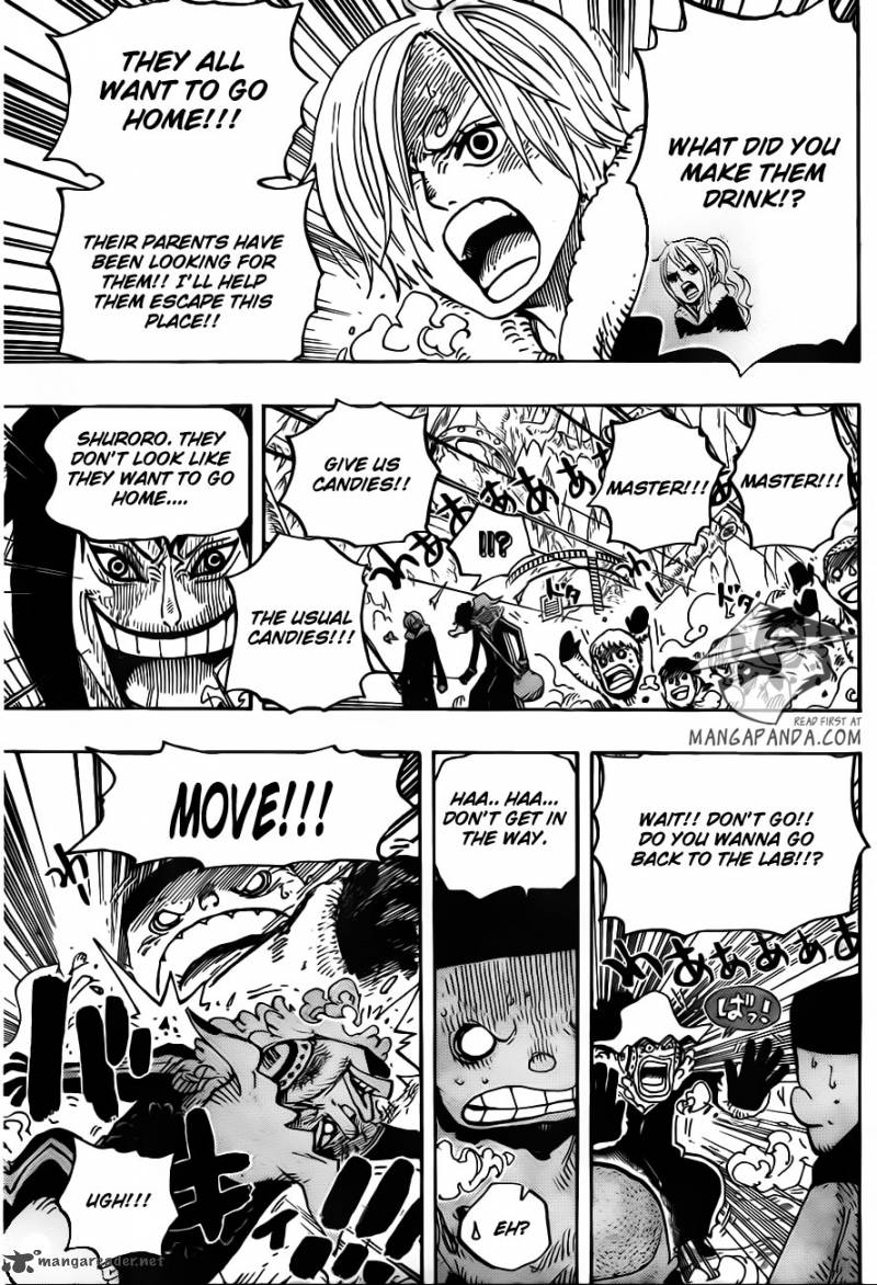 One Piece Chapter 674 - Page 3 in English