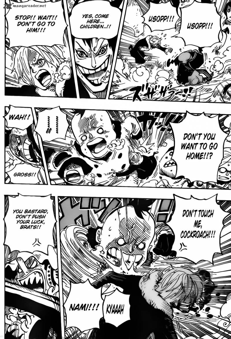 One Piece Chapter 674 - Page 4 in English