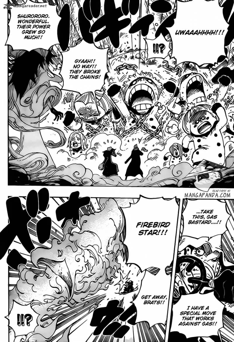 One Piece Chapter 674 - Page 6 in English