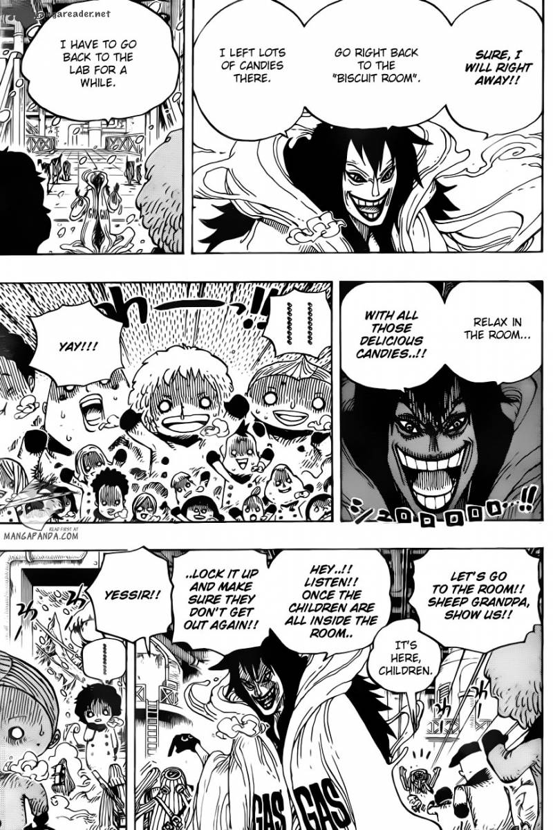 One Piece Chapter 675 - Page 3 in English